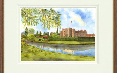 Hever Castle painting available