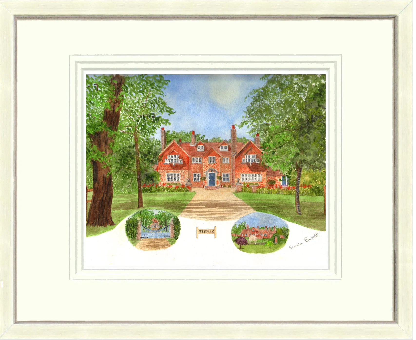 A house portrait and upcoming events